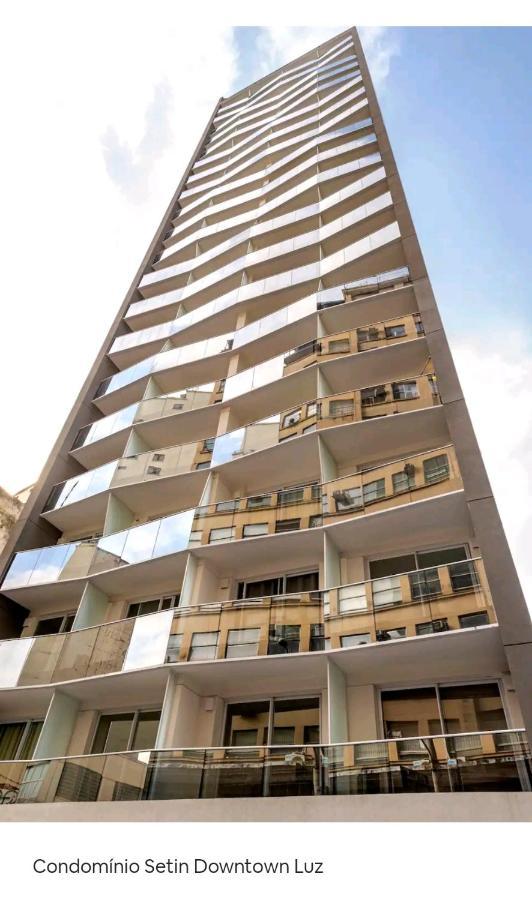Setin Luz Apt 210 Centro De Sao Paulo - 100 Metros Da Estacao Luz De Metro Buitenkant foto